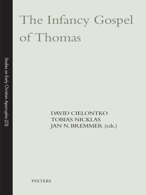cover image of The Infancy Gospel of Thomas